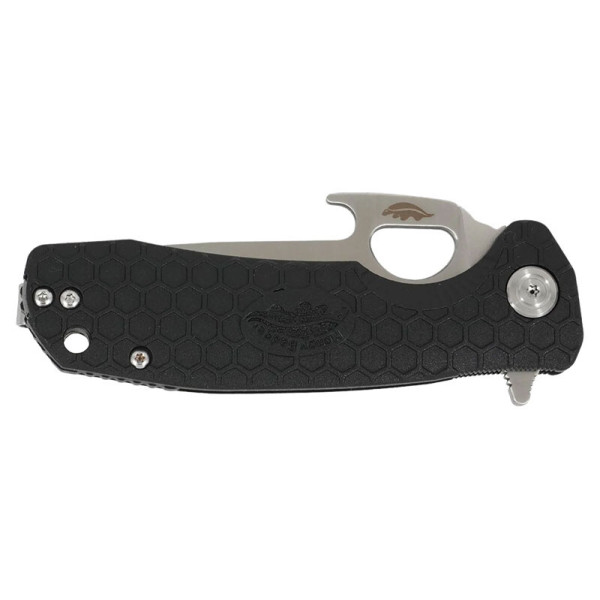 Medium Opener Noir Honey Badger — Couteau pliant | Deville Armory