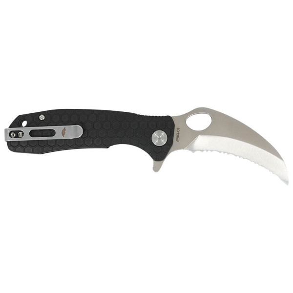 Medium Claw Noir Serrated Honey Badger — Karambit | Deville Armory