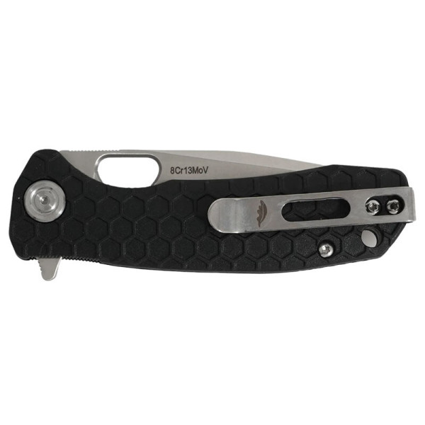 Small Tanto Noir Honey Badger — Couteau pliant | Deville Armory
