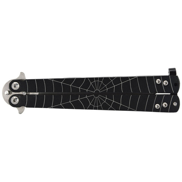 Couteau papillon araignée JKR — Couteau papillon | Deville Armory