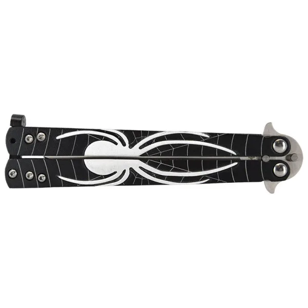 Couteau papillon araignée JKR — Couteau papillon | Deville Armory
