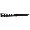 Couteau papillon noir JKR — Couteau papillon | Deville Armory
