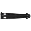 Couteau papillon noir JKR — Couteau papillon | Deville Armory
