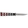 Couteau papillon fumé JKR — Couteau papillon | Deville Armory