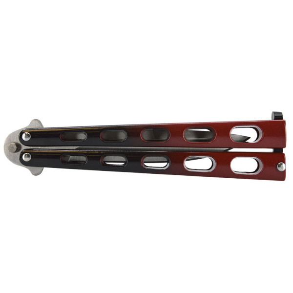 Couteau papillon fumé JKR — Couteau papillon | Deville Armory