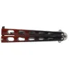Couteau papillon fumé JKR — Couteau papillon | Deville Armory