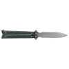 Couteau papillon vert JKR — Couteau papillon | Deville Armory
