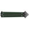 Couteau papillon vert JKR — Couteau papillon | Deville Armory