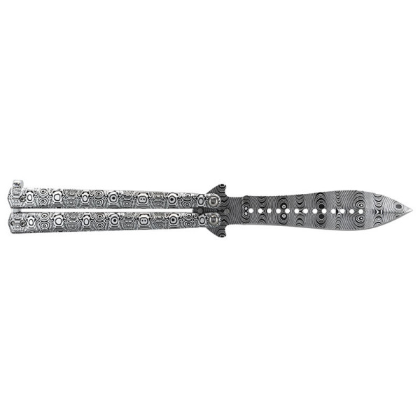 Couteau papillon - Imitation Damas JKR | Deville Armory