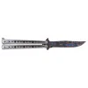 Couteau papillon multicolor JKR — Couteau papillon | Deville Armory