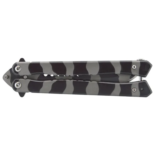 Couteau papillon Camouflage gris JKR | Deville Armory