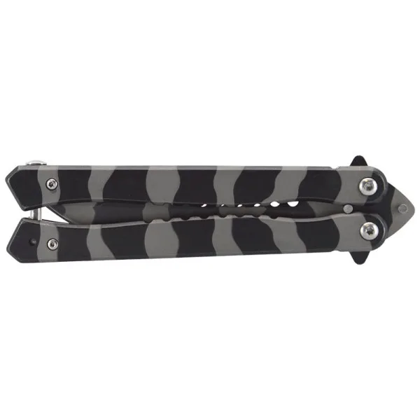 Couteau papillon Camouflage gris JKR | Deville Armory