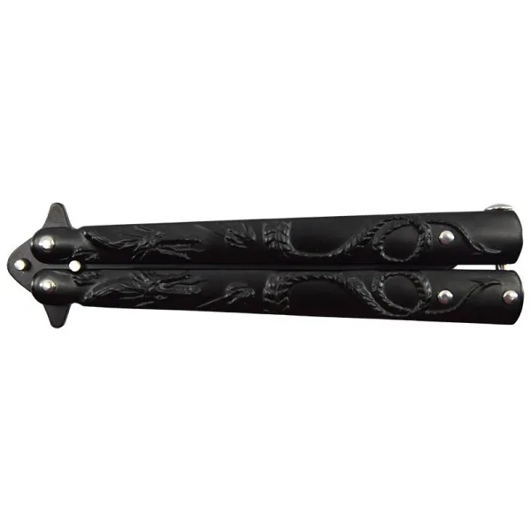 Couteau papillon Dragon Negro JKR — Couteau papillon | Deville Armory