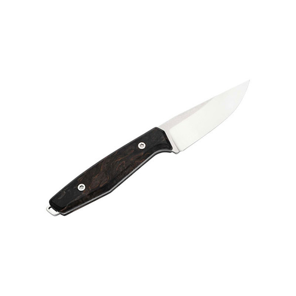 AK1 Droppoint MagnaCut Black Birch Curl Boker | Deville Armory