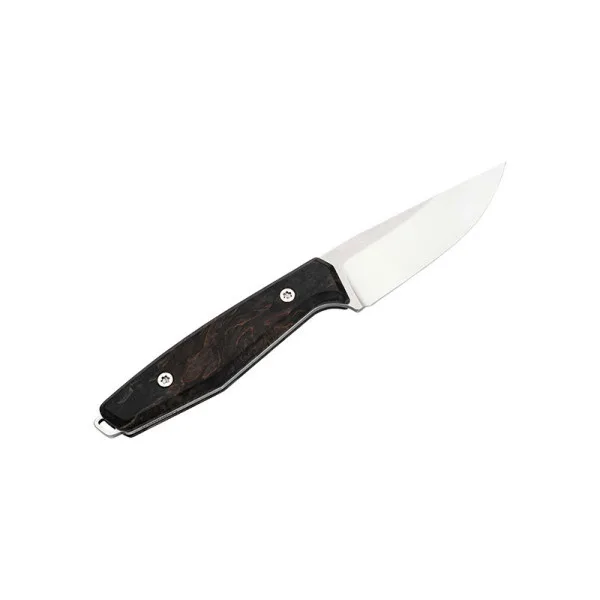 AK1 Droppoint MagnaCut Black Birch Curl Boker | Deville Armory