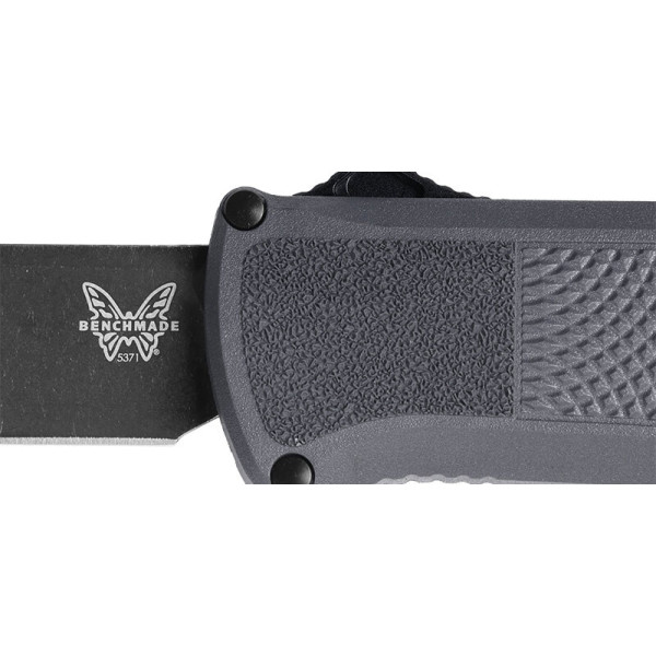 Shootout Dark Grey Benchmade — Couteau automatique | Deville Armory