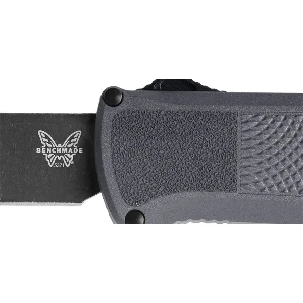 Shootout Dark Grey Benchmade — Couteau automatique | Deville Armory