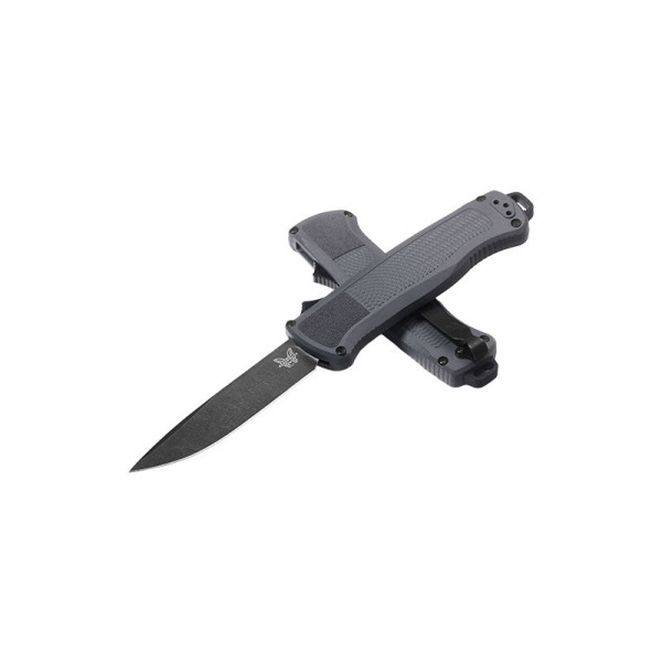 Shootout Dark Grey Benchmade — Couteau automatique | Deville Armory