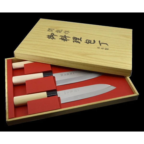 Santoku & Deba & Sashimi Sekiryu — Set | Deville Armory