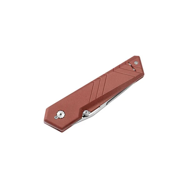 Unboxer V2 Rouge TBOUTDOOR — Couteau pliant | Deville Armory