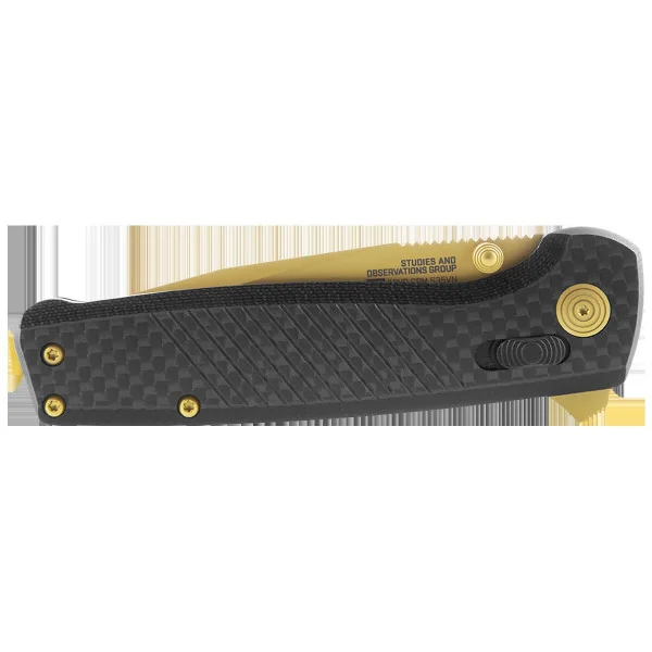 Terminus XR LTE Gold SOG — Couteau pliant | Deville Armory
