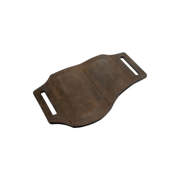 Etui Cuir Nubuck ED-Three Marron Boker | Deville Armory