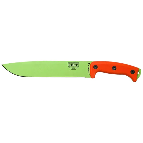 Junglas - Lame Venom Green - Orange ESEE | Deville Armory