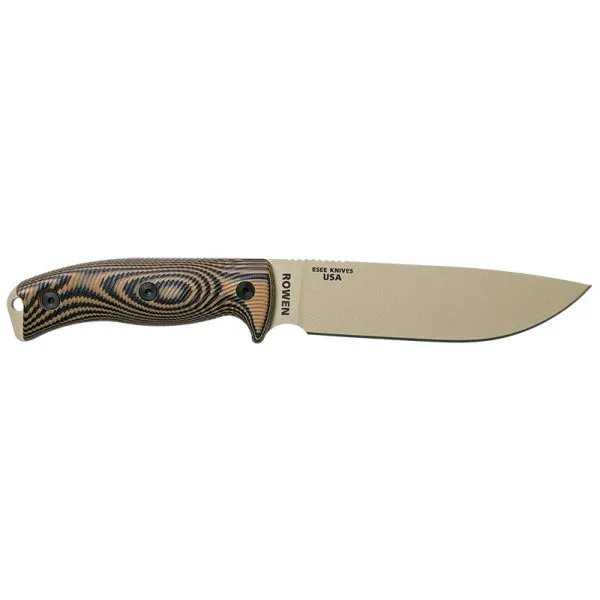 ESEE-6 - Lame Désert - Coyote/Noir — Couteau fixe | Deville Armory