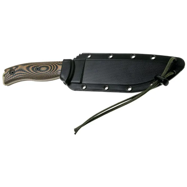 ESEE-6 - Lame Désert - Coyote/Noir — Couteau fixe | Deville Armory