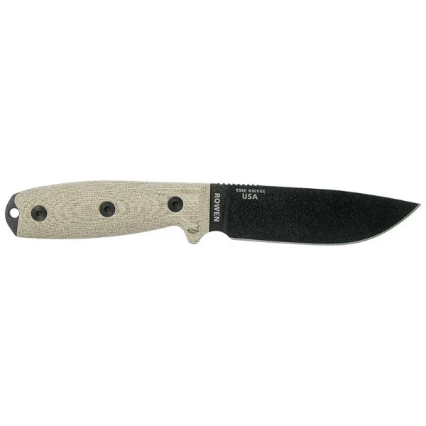 ESEE-4 - Lame Noire - Vert clair — Couteau fixe | Deville Armory