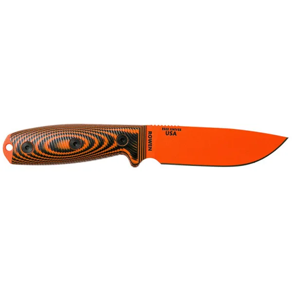 ESEE-4 - Lame Orange - Orange/Noir — Couteau fixe | Deville Armory
