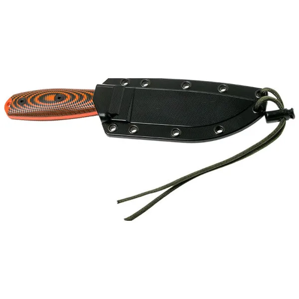ESEE-4 - Lame Orange - Orange/Noir — Couteau fixe | Deville Armory
