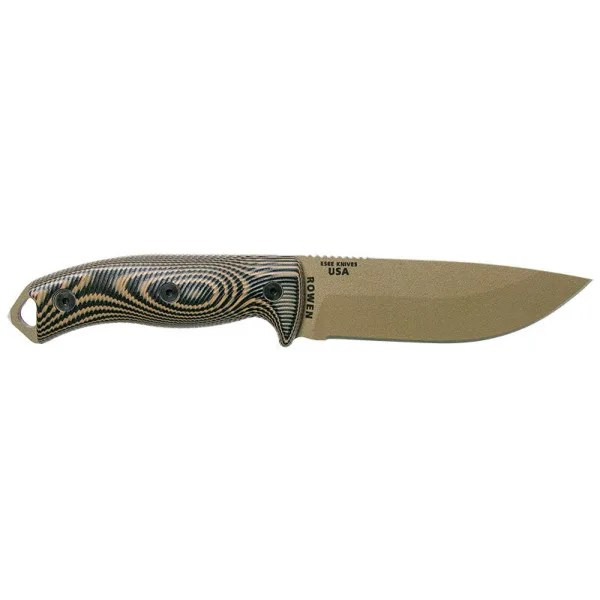 ESEE-5 - Lame Dark Earth - Coyote/Noir — Couteau fixe | Deville Armory