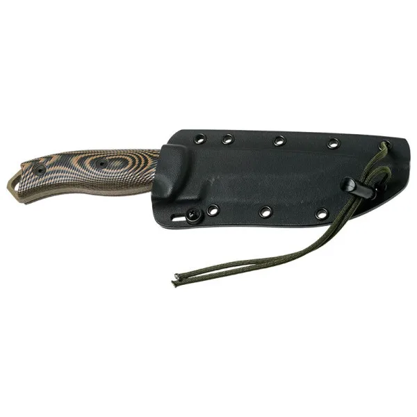 ESEE-5 - Lame Dark Earth - Coyote/Noir — Couteau fixe | Deville Armory