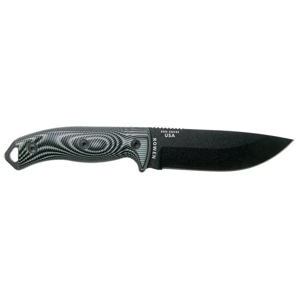 ESEE-5 - Lame Noire - Gris/Noir — Couteau fixe | Deville Armory
