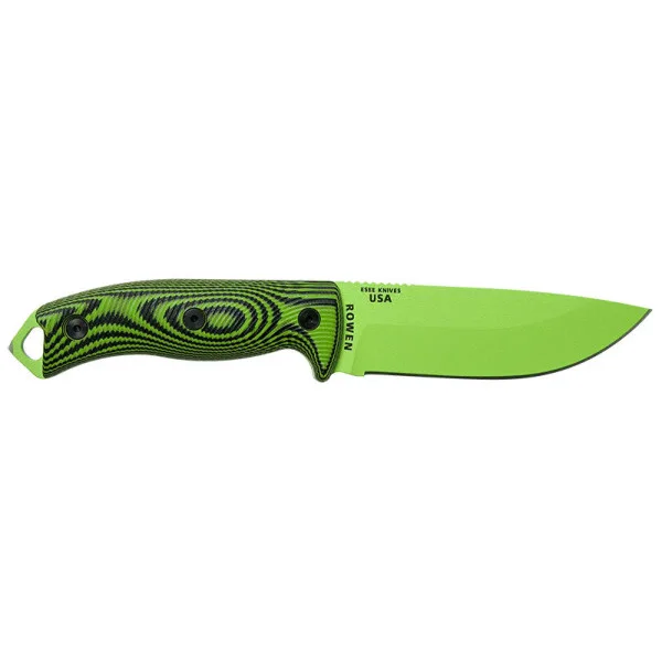 ESEE-5 - Lame Venom Green - Vert/Noir | Deville Armory