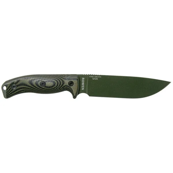 ESEE-6 - Lame Verte - Vert/Noir — Couteau fixe | Deville Armory