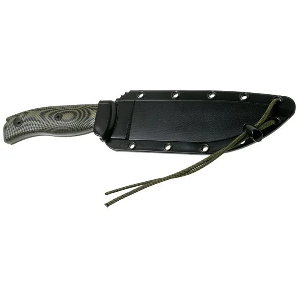 ESEE-6 - Lame Verte - Vert/Noir — Couteau fixe | Deville Armory