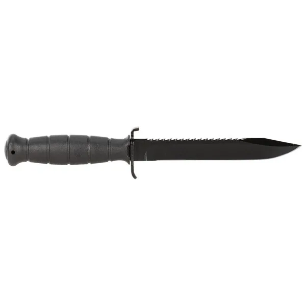 Couteau avec Scie Noir Glock — Couteau fixe | Deville Armory