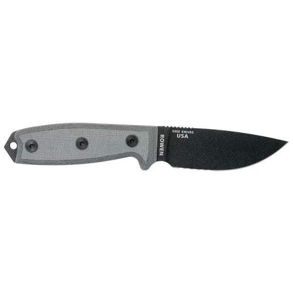 ESEE-3 - Noir - Lame Mixte - Pommeau modifié | Deville Armory