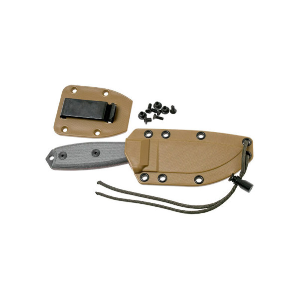 ESEE-3 - Noir - Lame Mixte - Pommeau modifié | Deville Armory