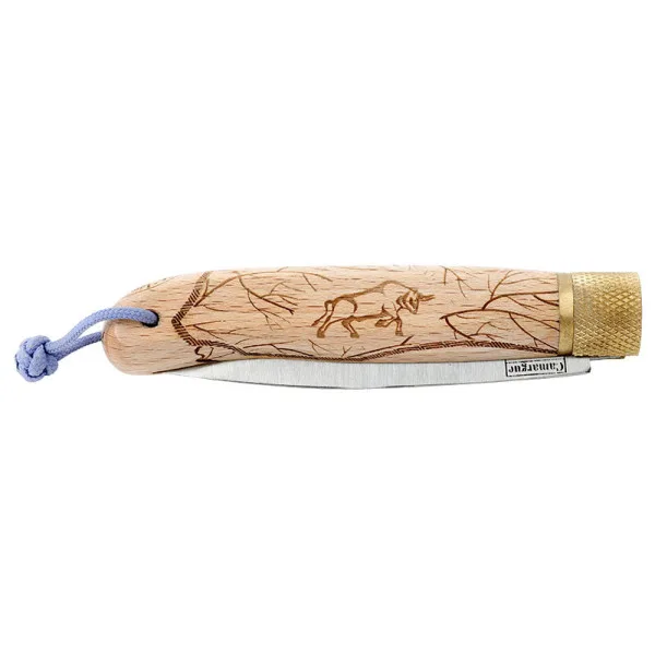 Camargue Hêtre Décalé — Couteau pliant | Deville Armory