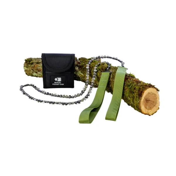 Nordic Pocket Saw X-Long Verte — Haches, Pelles, Scie | Deville Armory