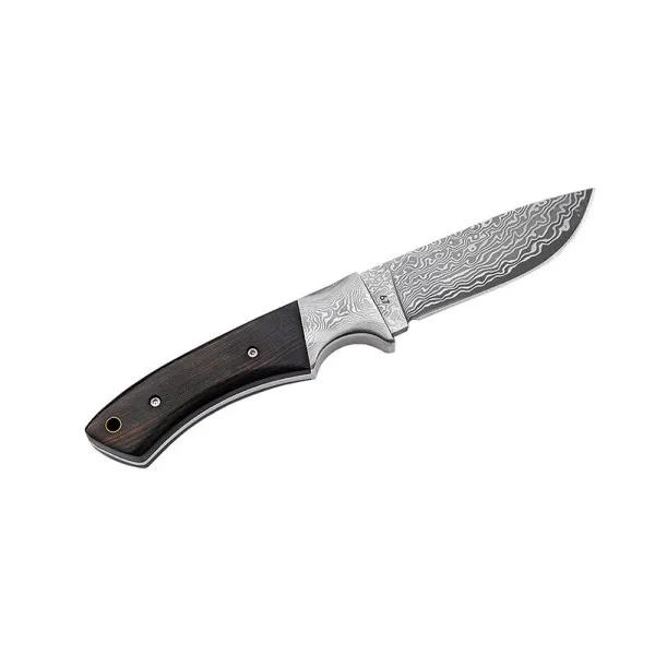 M-One Damast Boker Plus — Couteau fixe | Deville Armory