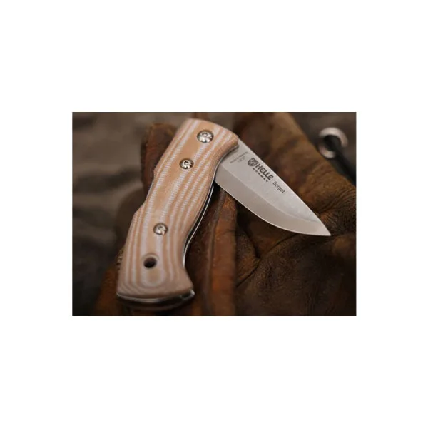 Berget - Beige Helle — Couteau nordique | Deville Armory