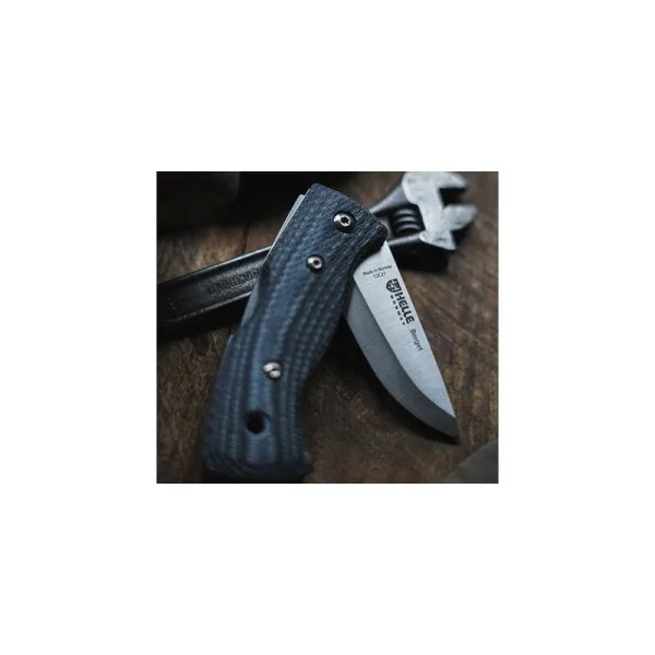 Berget - Denim Helle — Couteau nordique | Deville Armory