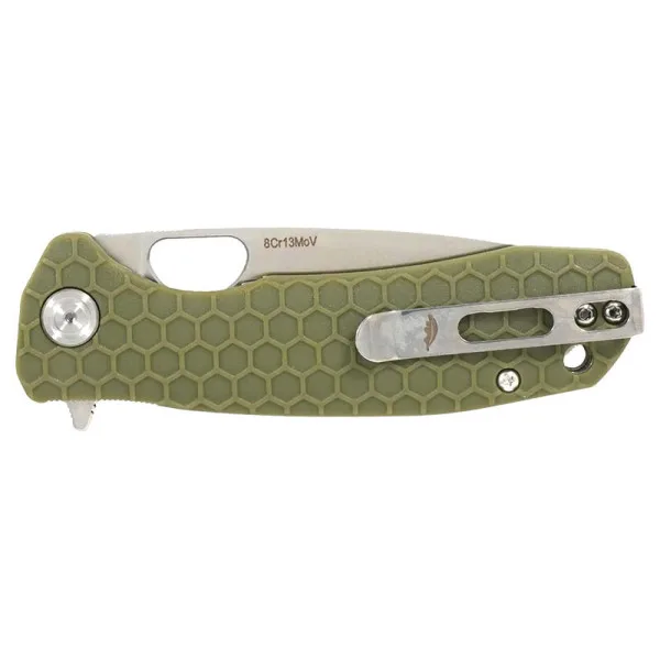 Medium Flipper Ver Honey Badger — Couteau pliant | Deville Armory