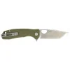Large Tanto Vert Honey Badger — Couteau pliant | Deville Armory
