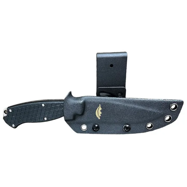 Outfitter Noir Honey Badger — Couteau fixe | Deville Armory