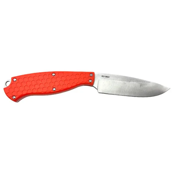 Outfitter Orange Honey Badger — Couteau fixe | Deville Armory